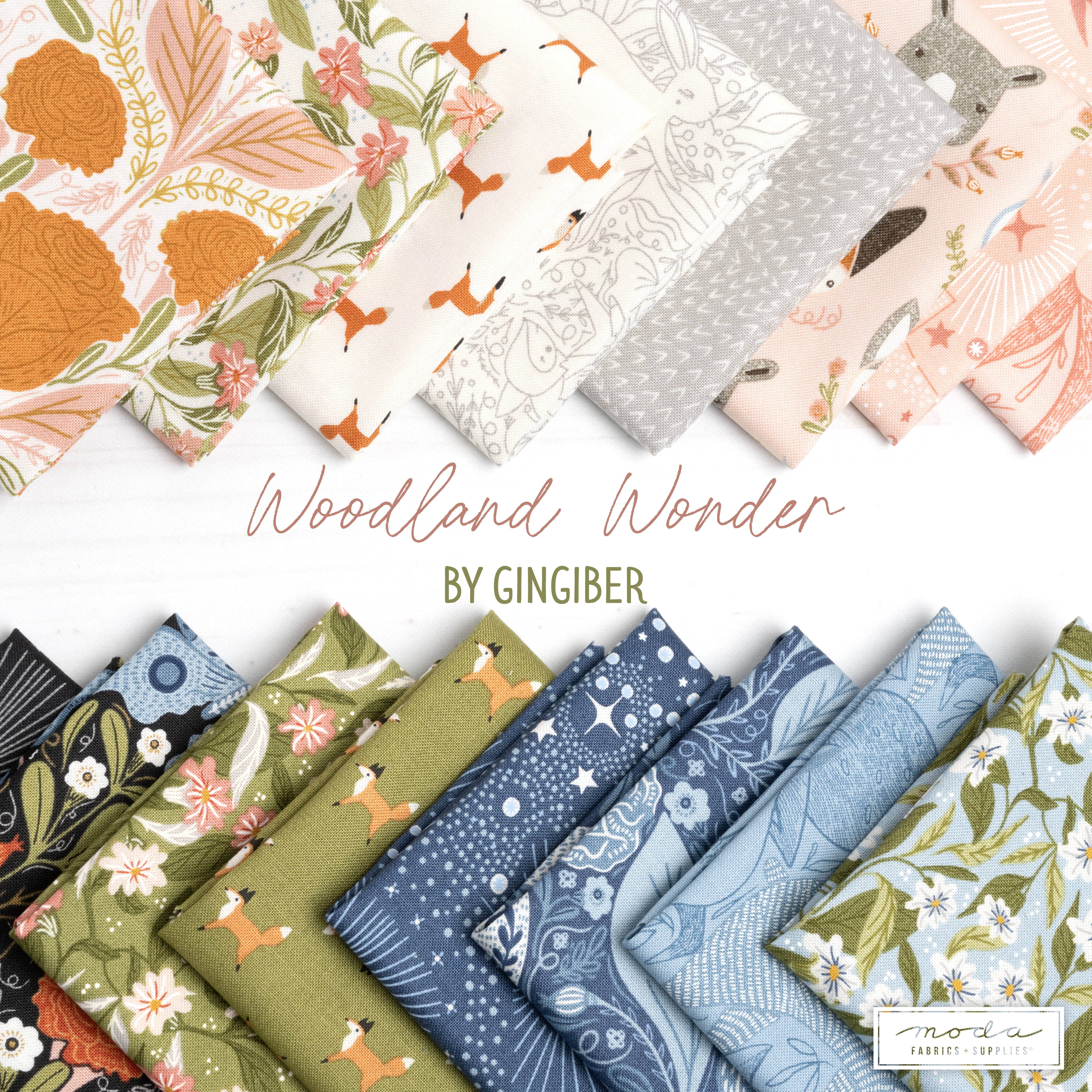 Woodland Wonder Blush - Quilt Fabric