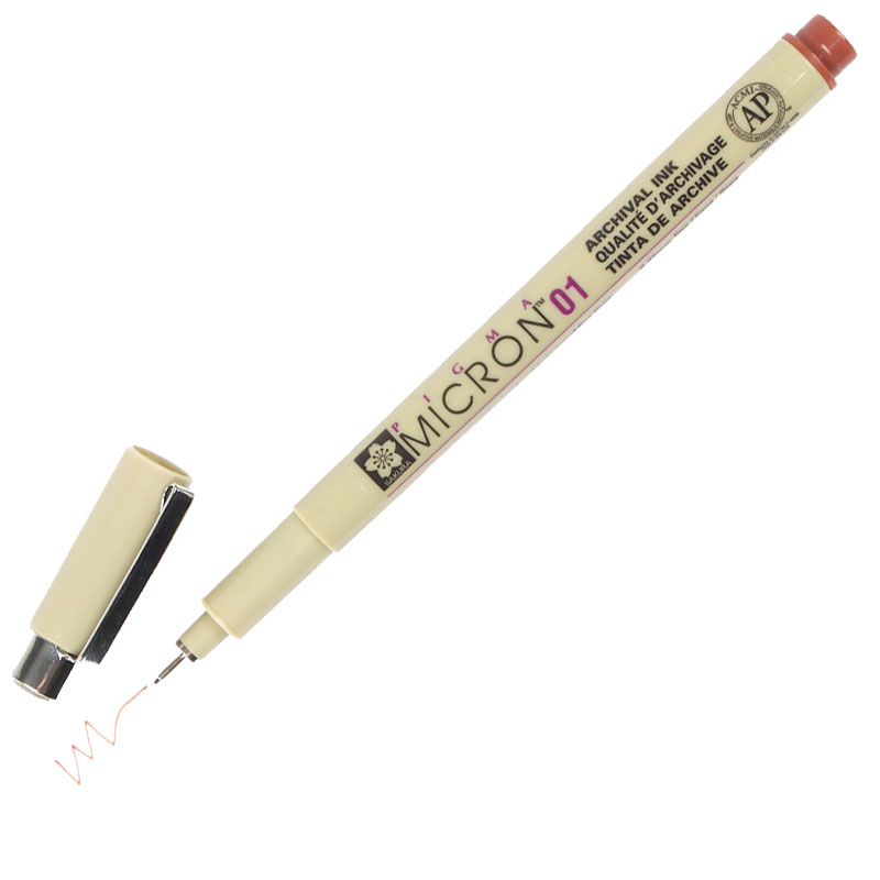 Pigma Micron 01 Pen .25mm Brown