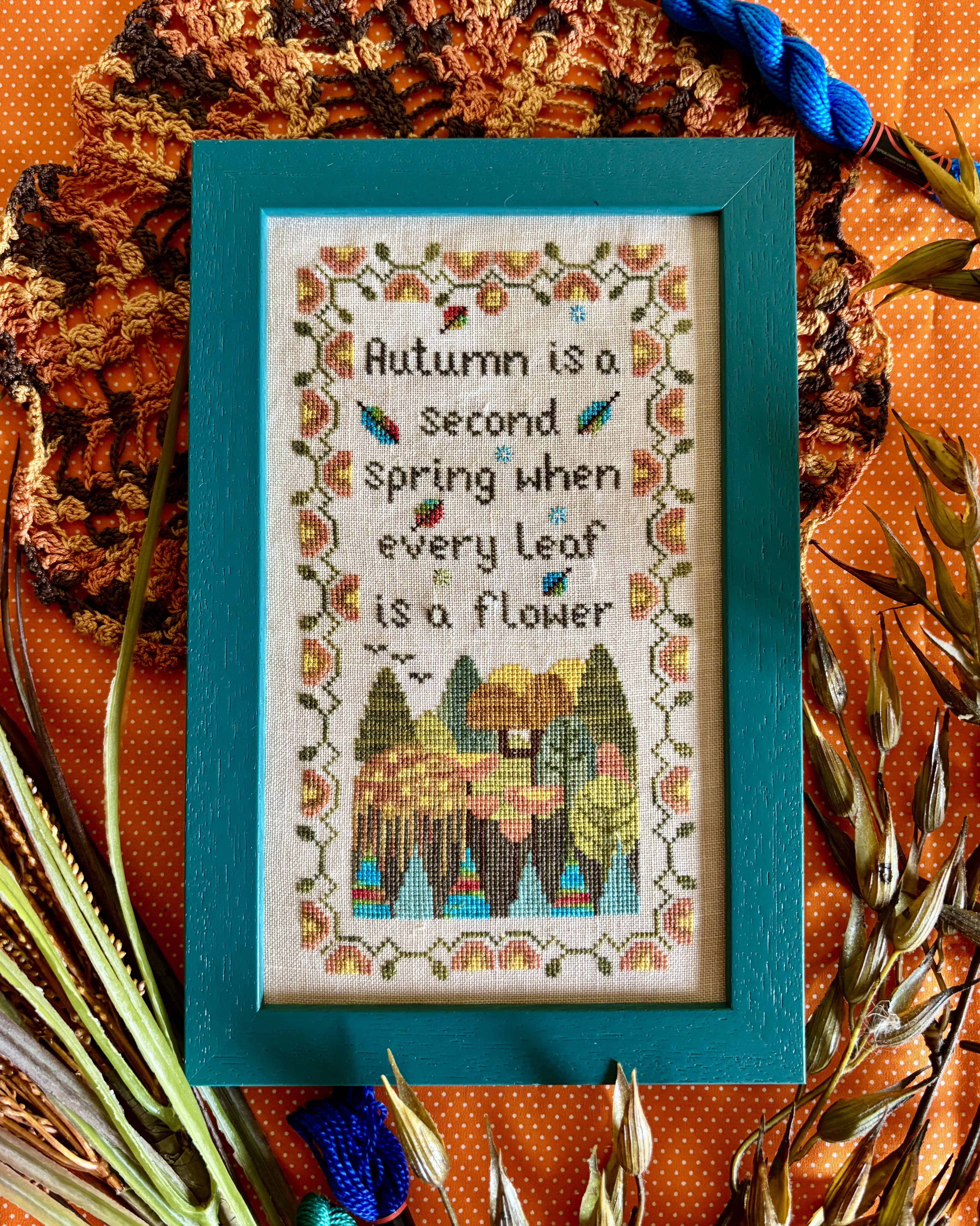 Whispers of Autumn - Cross Stitch Pattern