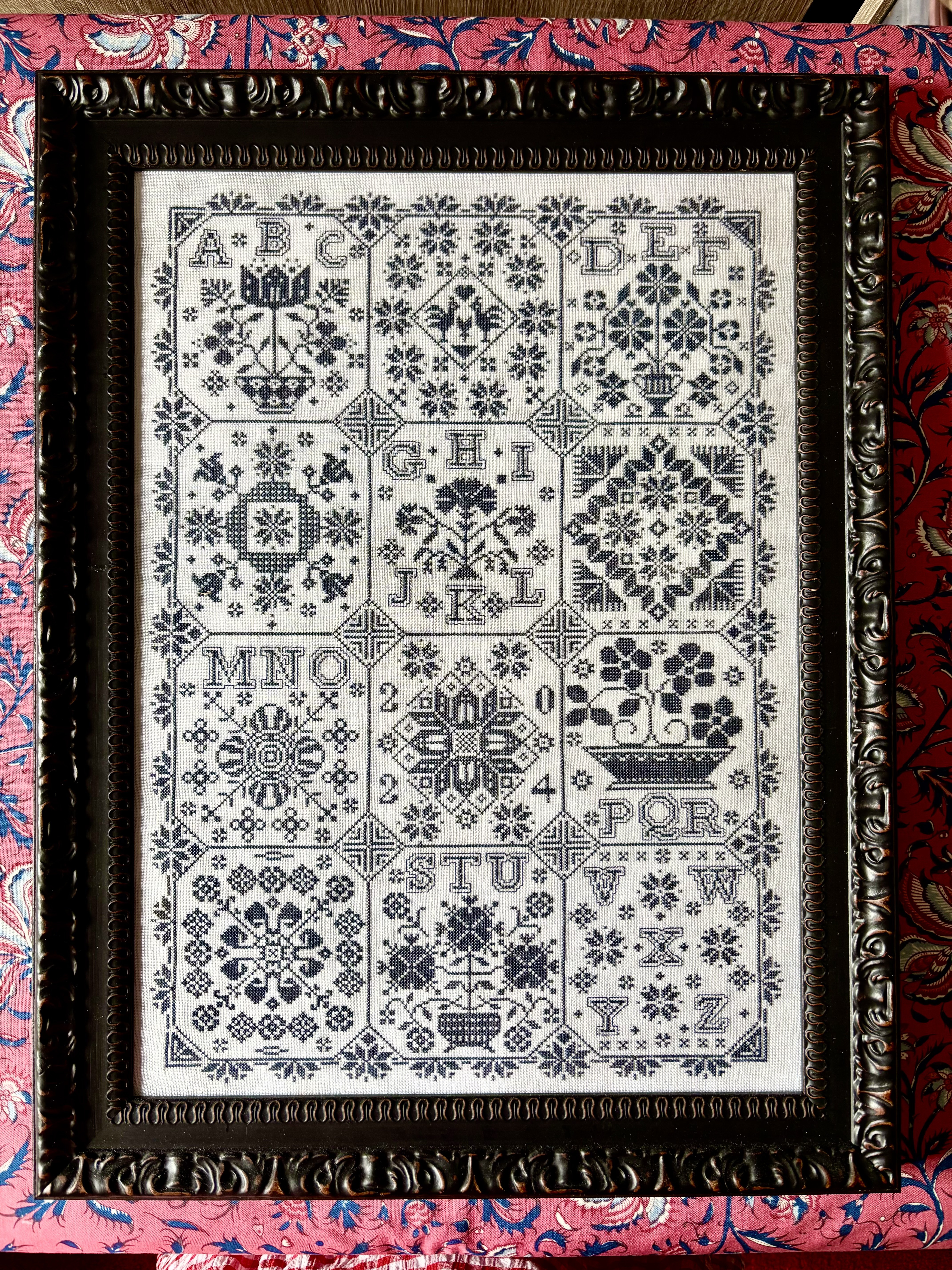 Alphabet Medley - Cross Stitch Pattern