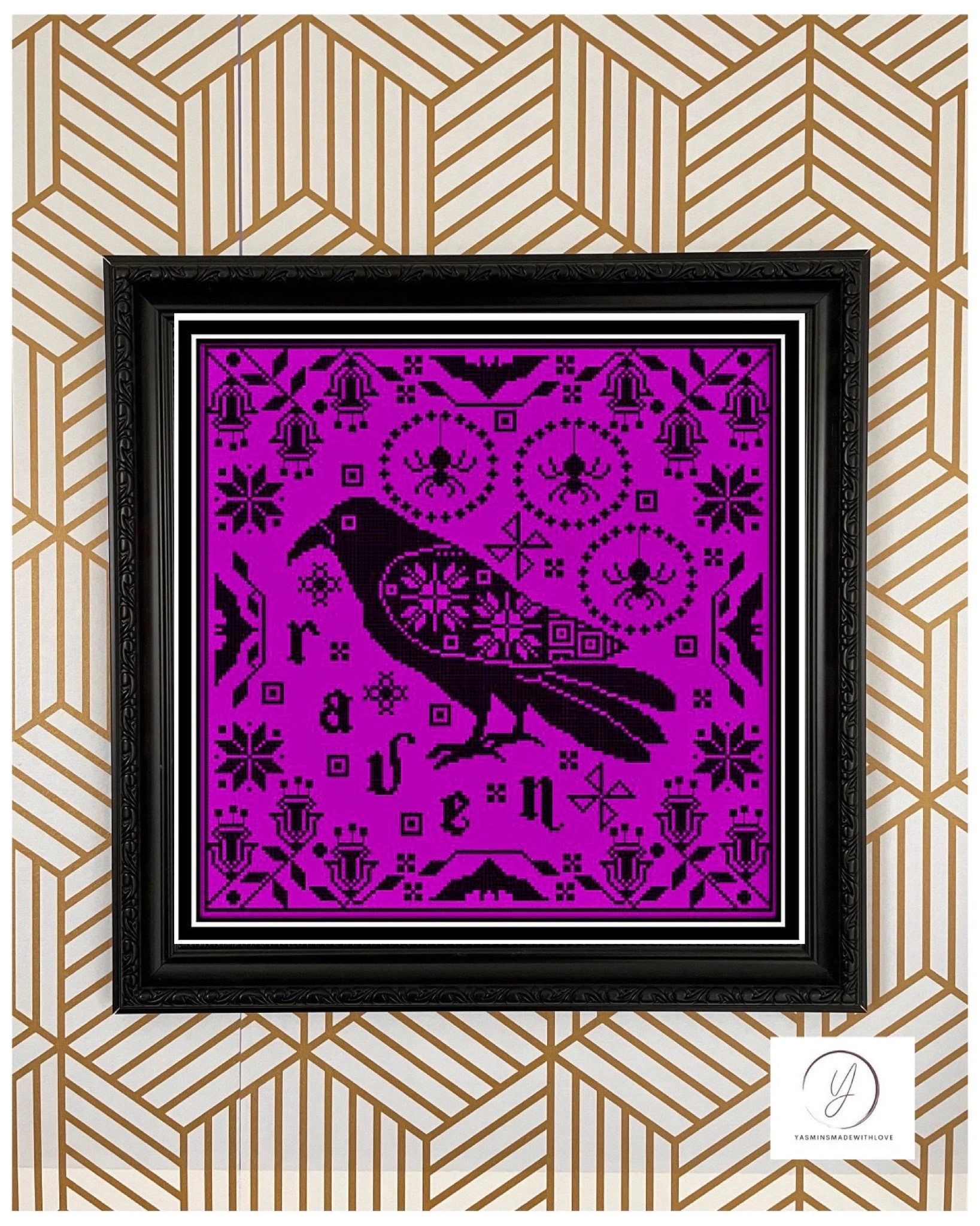 Raven - Cross Stitch Pattern