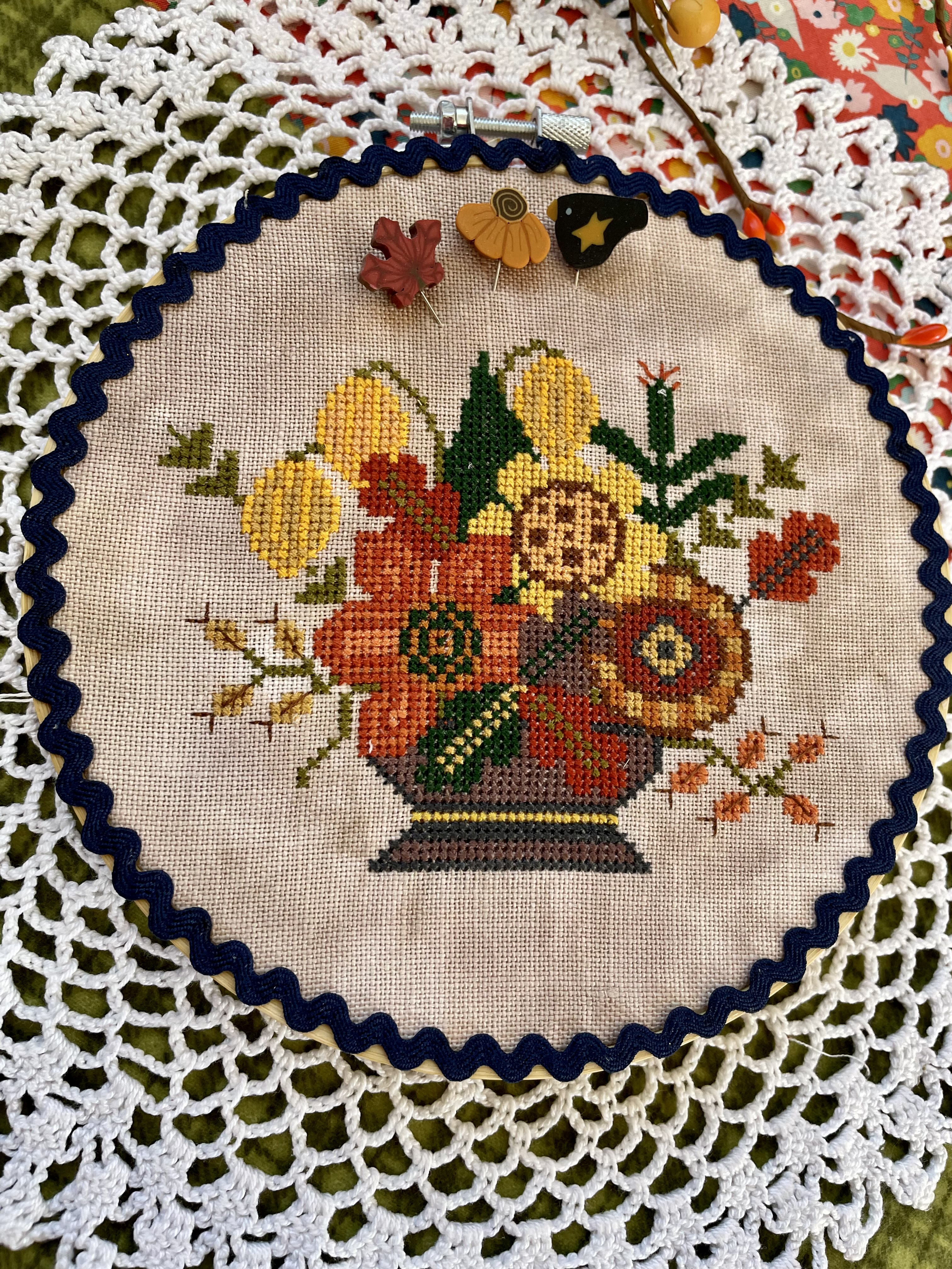 Autumn Bouquet - Cross Stitch Pattern