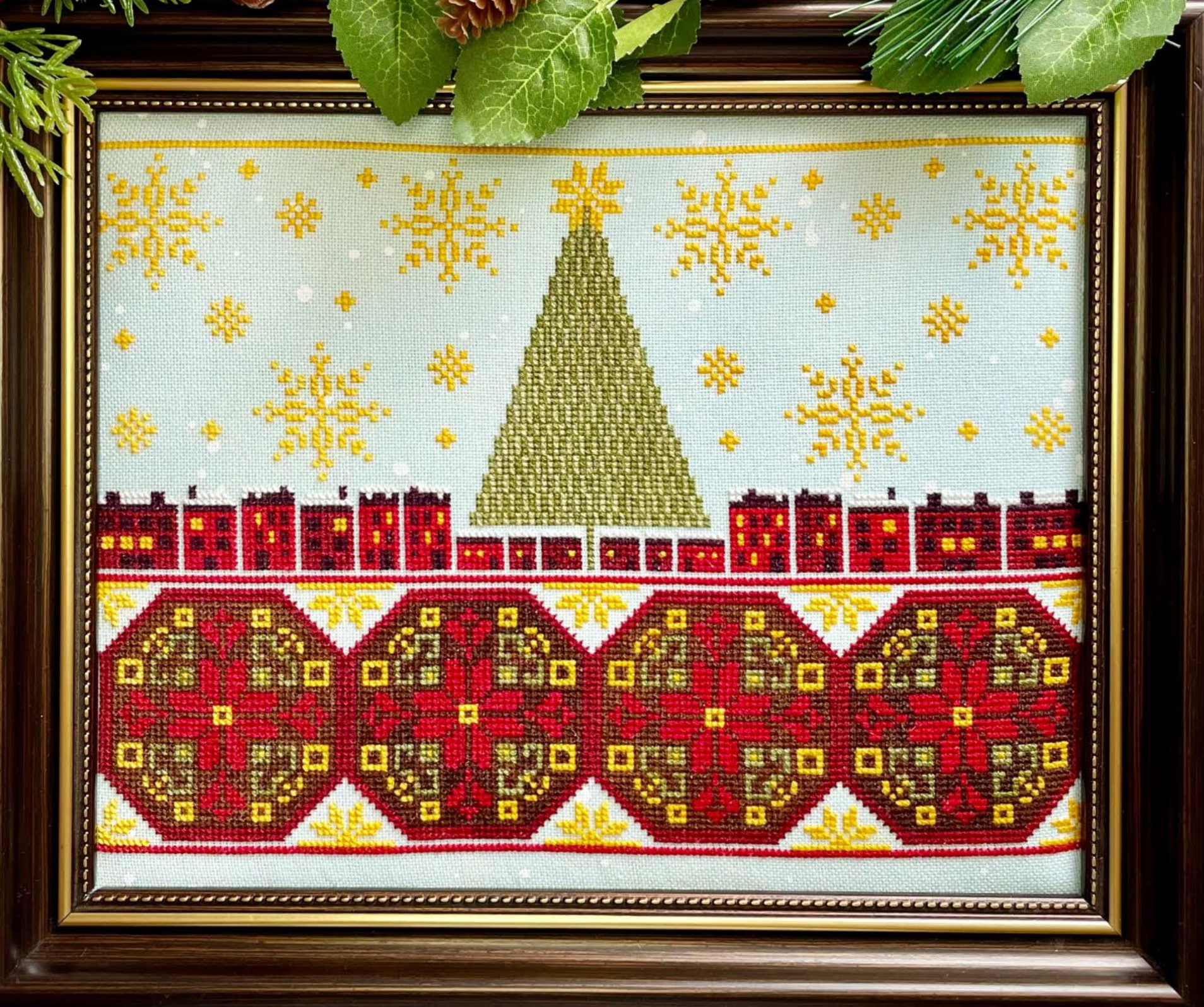 Christmas Village - Cross Stitch Pattern
