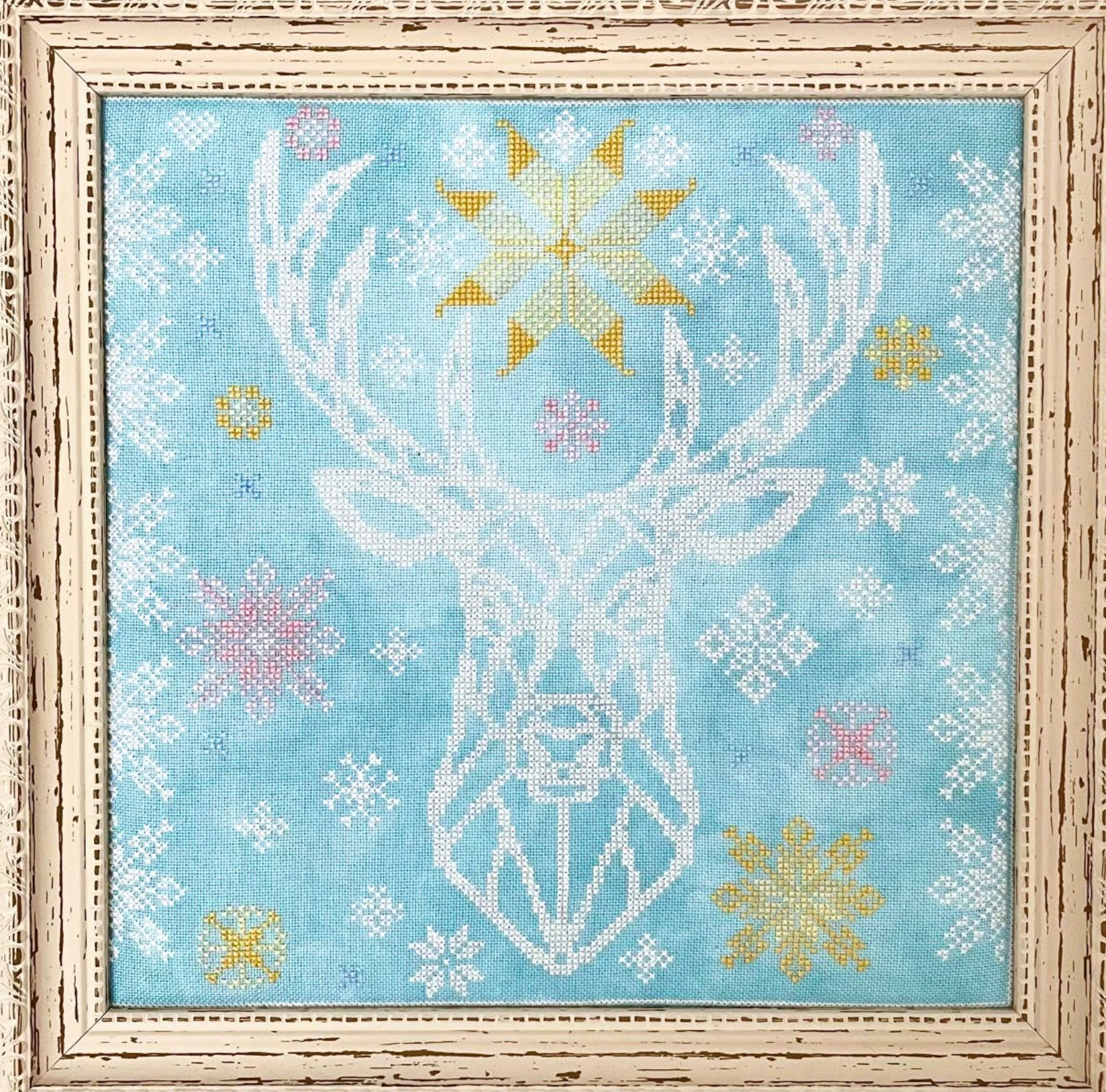 Stag Quaker - Cross Stitch Pattern
