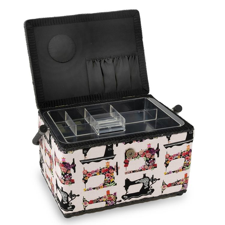 Sewing Basket Pink Sew Machines
