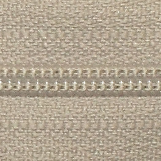 Ziplon Coil Zipper 12" Smoke Grey