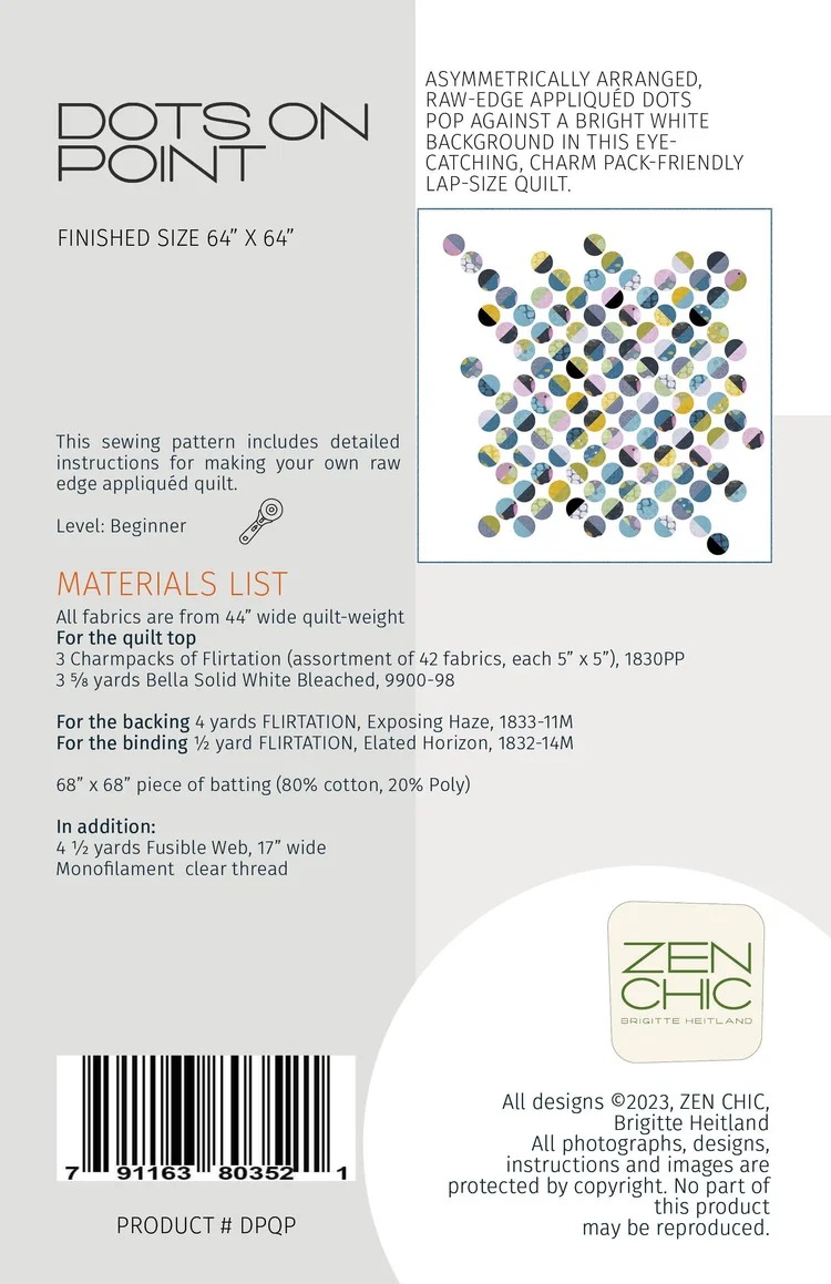 Dots on Point - Quilt Pattern