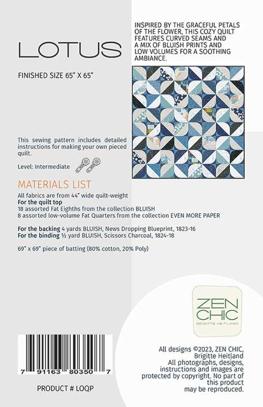 Lotus - Quilt Pattern