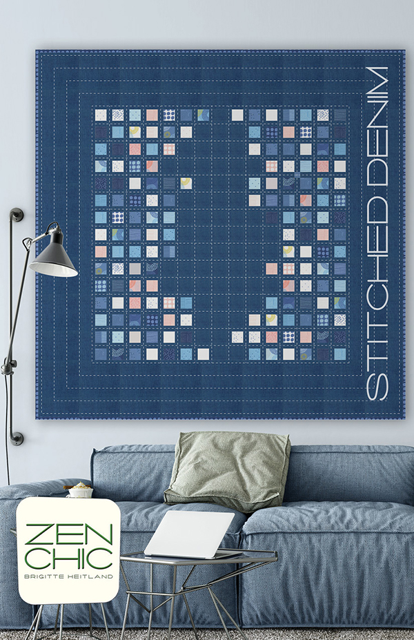 STITCHED DENIM - Quilt Pattern