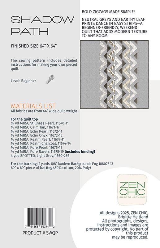 Shadow Path - Quilt Pattern