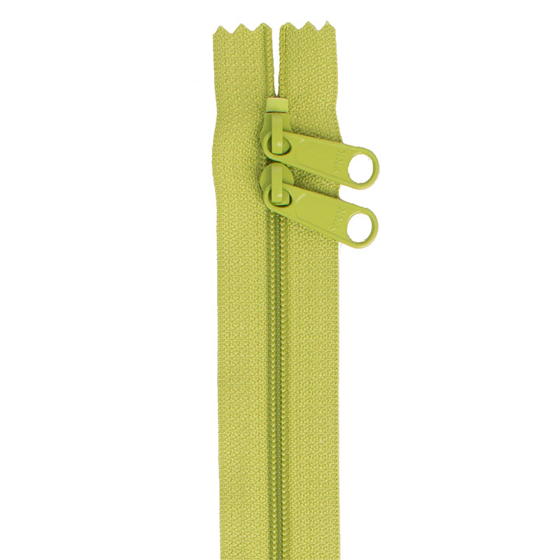Double Slide 30" Zipper Appl Green