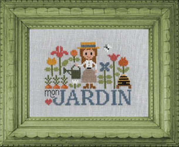 Jardin Prive Mon Jardin (My Garden) - Cross Stitch Pattern - 123Stitch