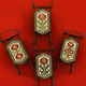 Tiny image of Pomegranate Sleds - Cross Stitch Pattern