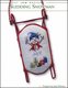 Tiny image of Sledding Snowman - Cross Stitch Pattern
