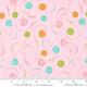 Tiny image of Here Kitty Kitty Pink - Meow Blenders Yarn Text - Fabric