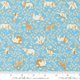 Tiny image of Animal Park Fun Vines Sky - Quilt Fabric