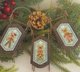 Tiny image of Three Bears Sled Ride - Christmas Cross Stitch Pattern