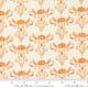 Tiny image of I Love Fall Most Of All Damask White Pumpkin - Quilt Fabric