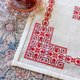 Tiny image of 30 Count European Linen Porcelain 18x34