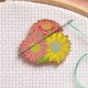 Tiny image of Flowers - Magnetic Needle Minder