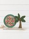 Tiny image of Palm Tree Pop Up Round - Unfinished Embroidery Display