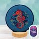 Tiny image of Bubble Seahorse - XStitch The Rainbow - Cross Stitch Pattern