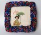 Tiny image of Flowers Fabric Grime Guard 11" x 17"
