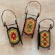 Tiny image of Quaker Sleds - Cross Stitch Pattern