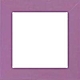 Tiny image of 8 x 8 Matte Purple Embroidery Frame