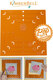Tiny image of Orange Pop Quilting Rulers & Square Set
