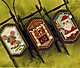 Tiny image of Night Before Christmas Sleds - Cross Stitch Pattern