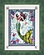 Tiny image of Moonlight Laguna Mermaid - Cross Stitch Pattern